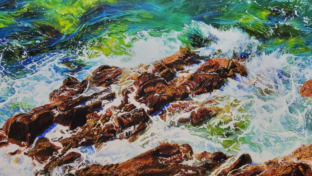 While the Waves Were Knocking Me Down...