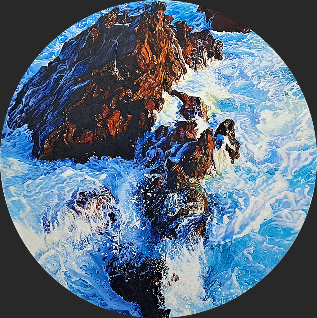 While the waves were knocking me down... II